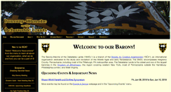 Desktop Screenshot of debatablelands.org