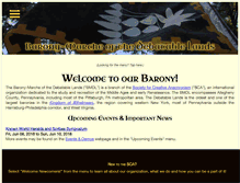Tablet Screenshot of debatablelands.org